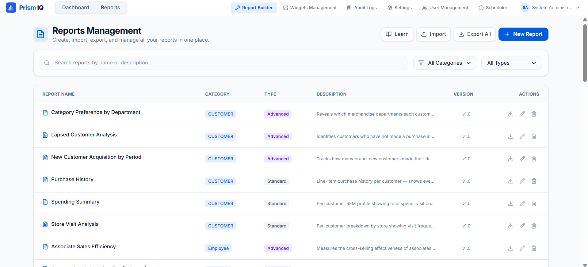 Report Repository
